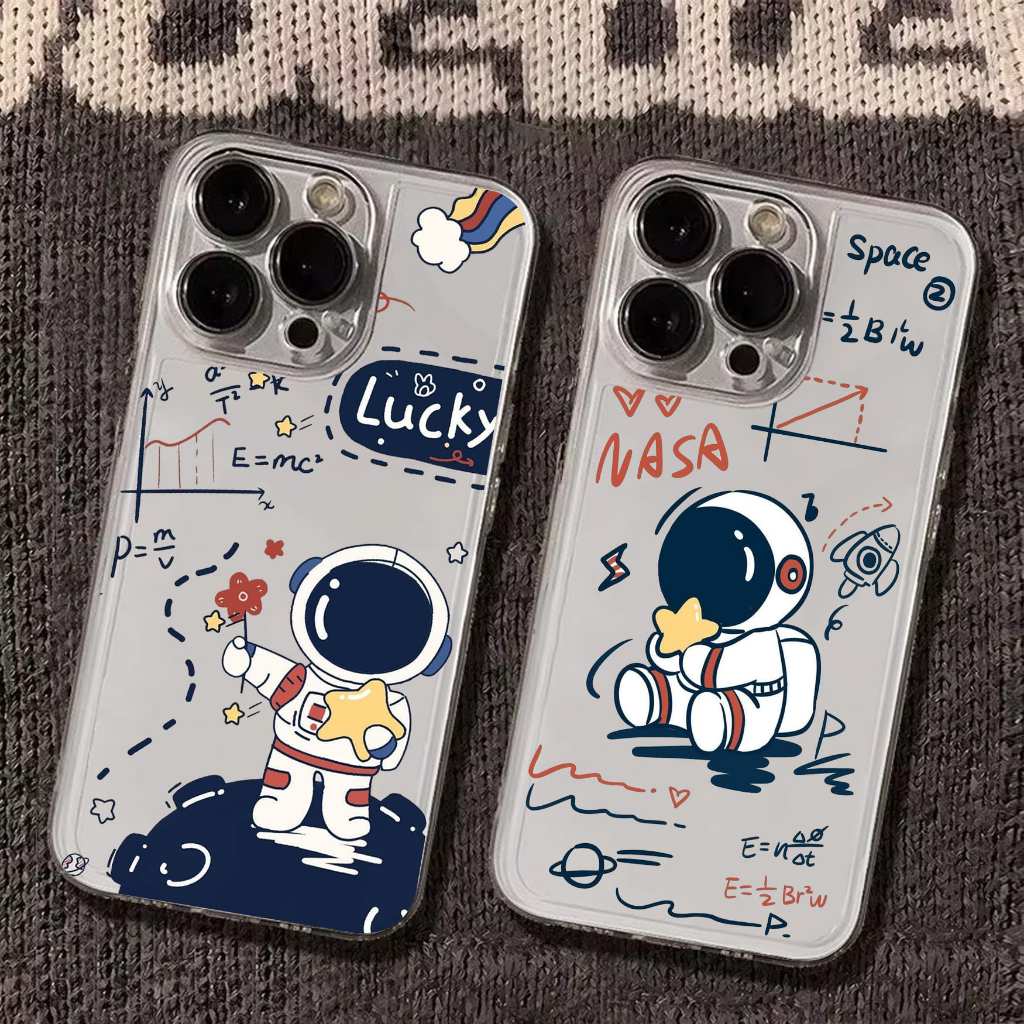 Casing Hp Astronout Nasa For Realme C75 C61 C63 C65 C67 C53 C51 C33 C30 C55 C21Y C20 C11 C12 C15 C17