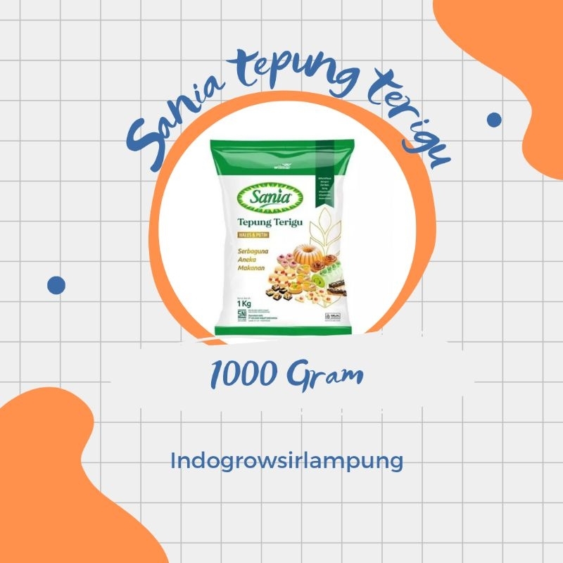 

SANIA TEPUNG TERIGU SERBAGUNA 1KG