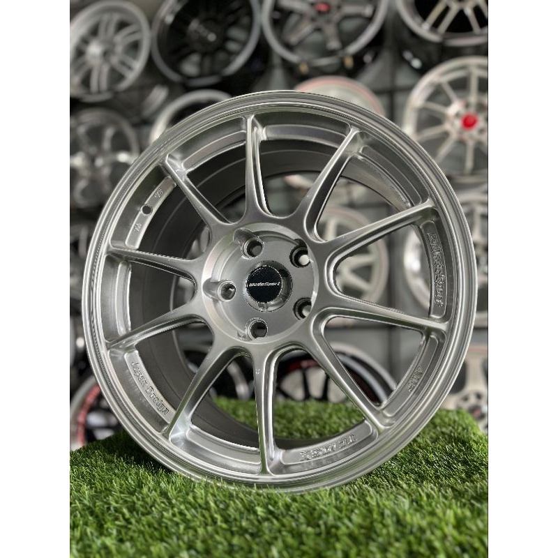 velg wedsport tc105 r17 hyper silver pcd 5x114 kondisi baru