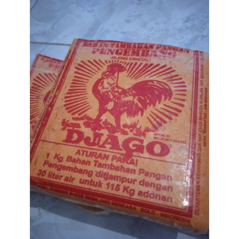 pengembang Kerupuk Bleng Kristal cap djago