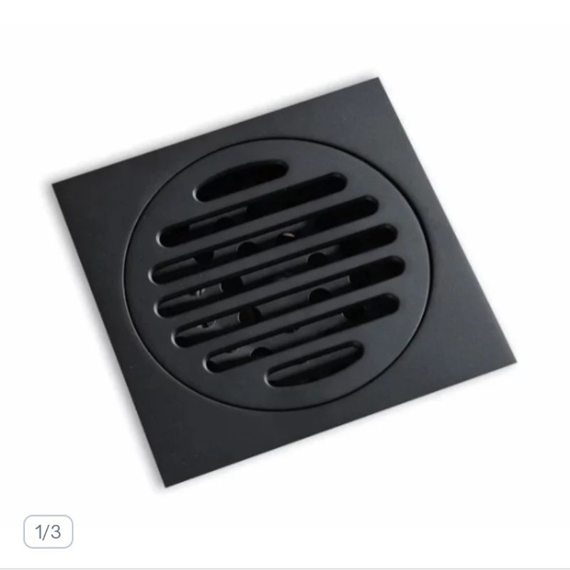 Flor drain black saringan kamar mandi