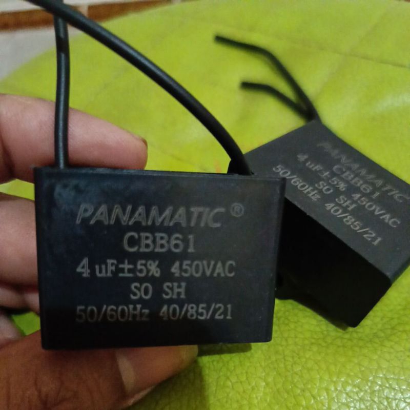 Kapasitor kotak 4uf 450v kapasitor kipas angin /pompa air/ac capasitor  4uf 450