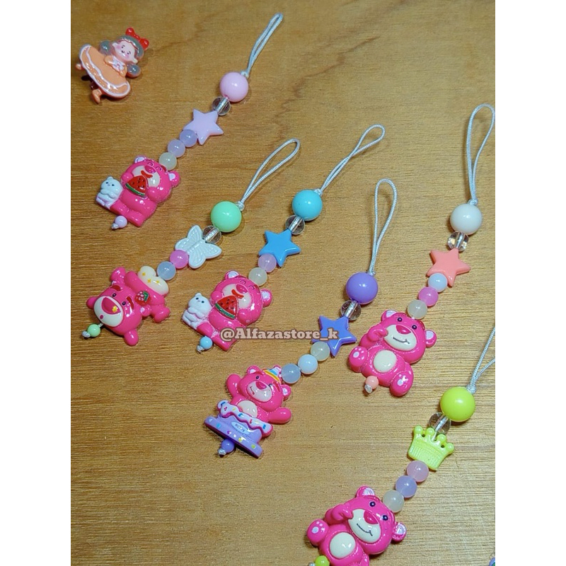 strap handphone/latso/ganci unik/mini charm