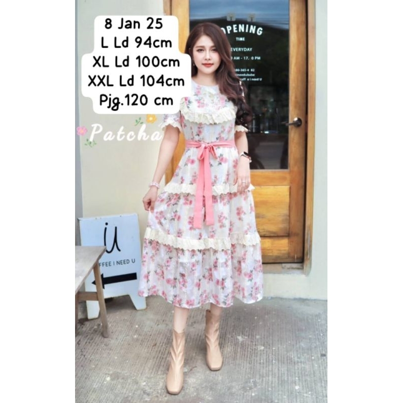 DRESS KOREA STYLE GAUN PESTA KONDANGAN