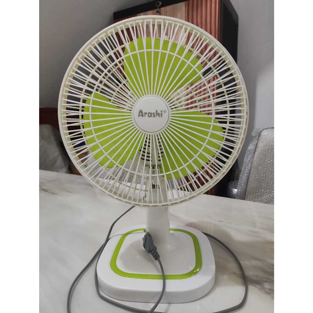 KIPAS MEJA KIPAS ANGIN MEJA 8 INCH ARASHI AR 138