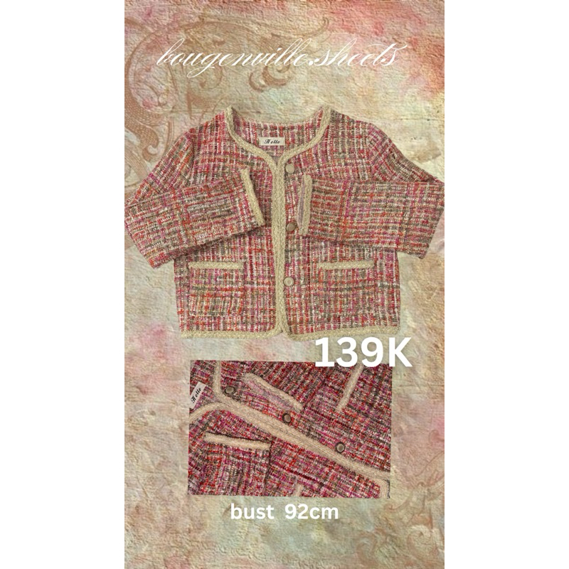 preloved tweed & cardigan