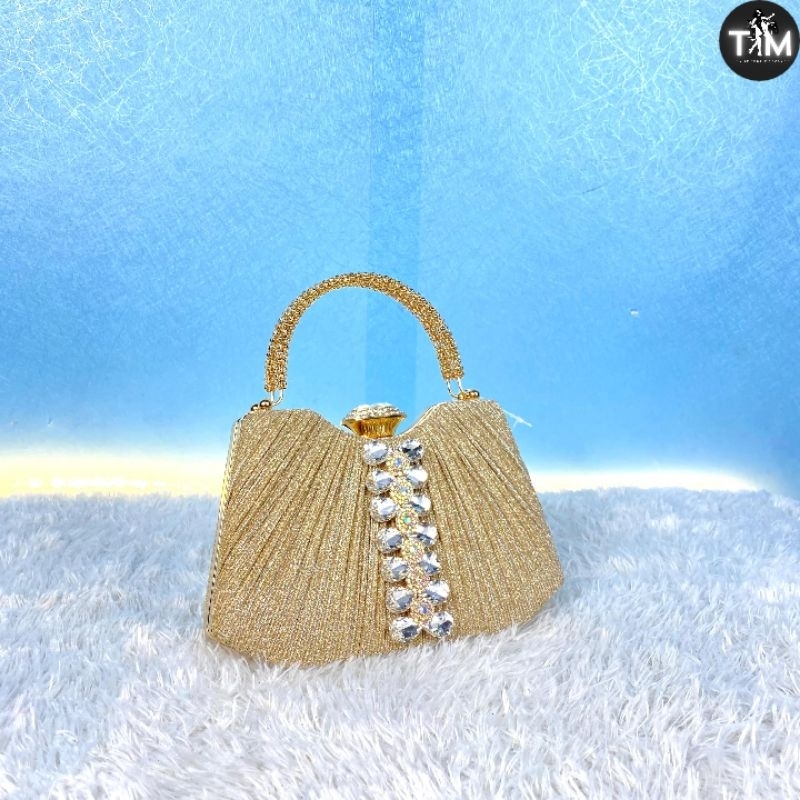 TAS PESTA WANITA IMPORT CLUTCH ELEGANT TAS PESTA MEWAH IMPORT MAKASSAR