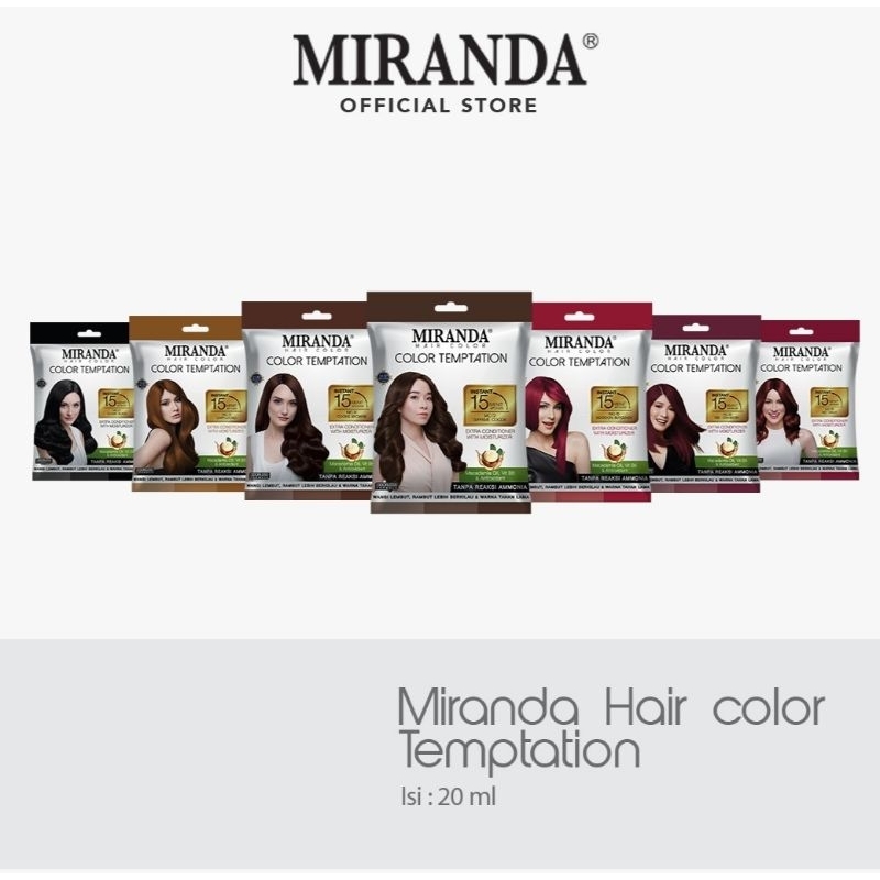Miranda Hair Color Temptation Hair 20 ml