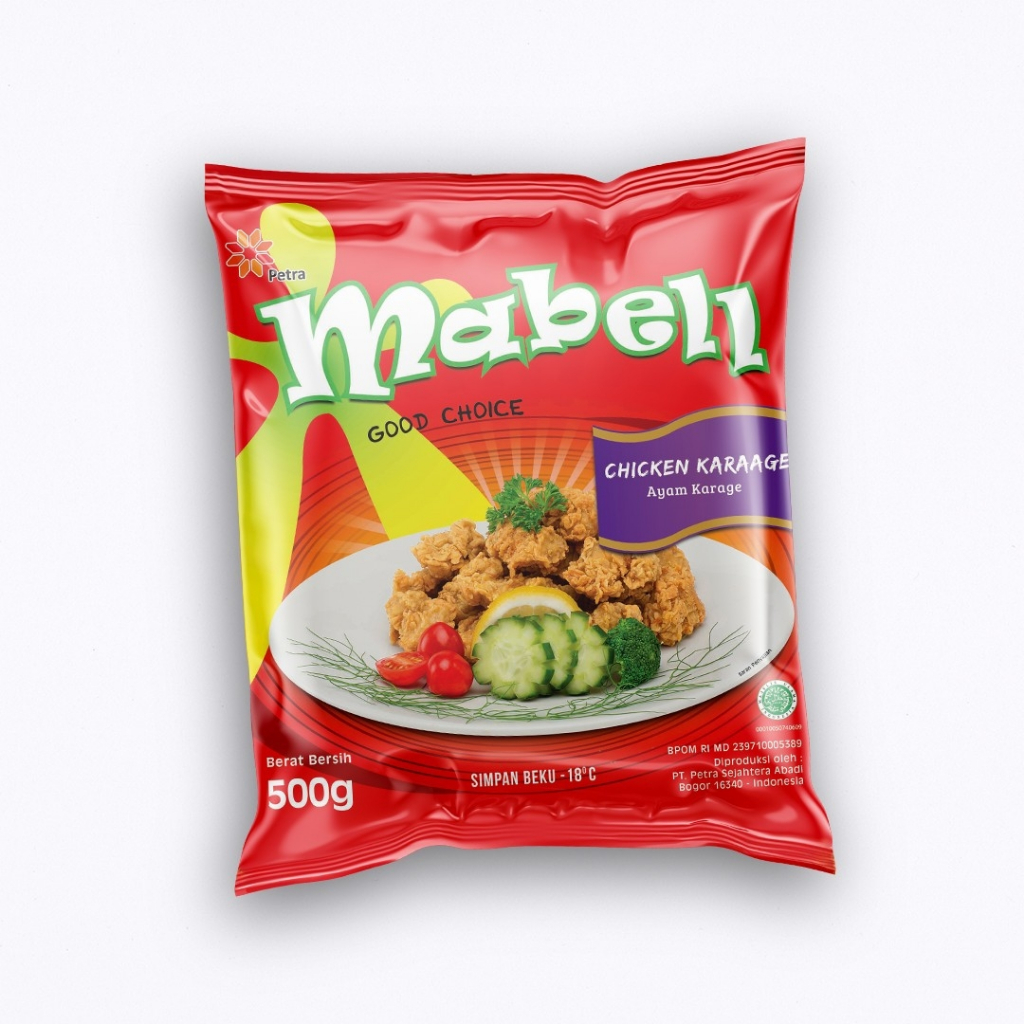 

PROMO!!, Mabell Chicken Karage 500gram, Harga aslinya 50rb, expired 26 November 2025