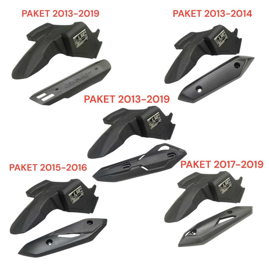 Ind PROMO Hugger Airblade Veatnam Beat 2013-2019 Beat 2013-2014 Beat 2015-2016 Beat 2017-2019 Plus