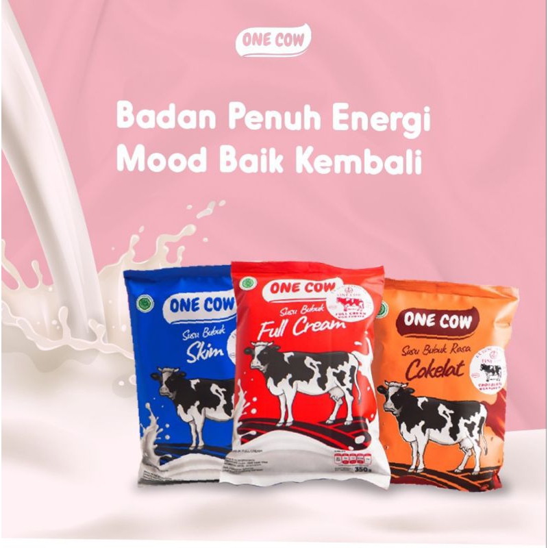 

susu sapi one cow ex susu jangkar untuk gemuk dan diet bpom halal-susu gemuk-susu diet-susu sapi