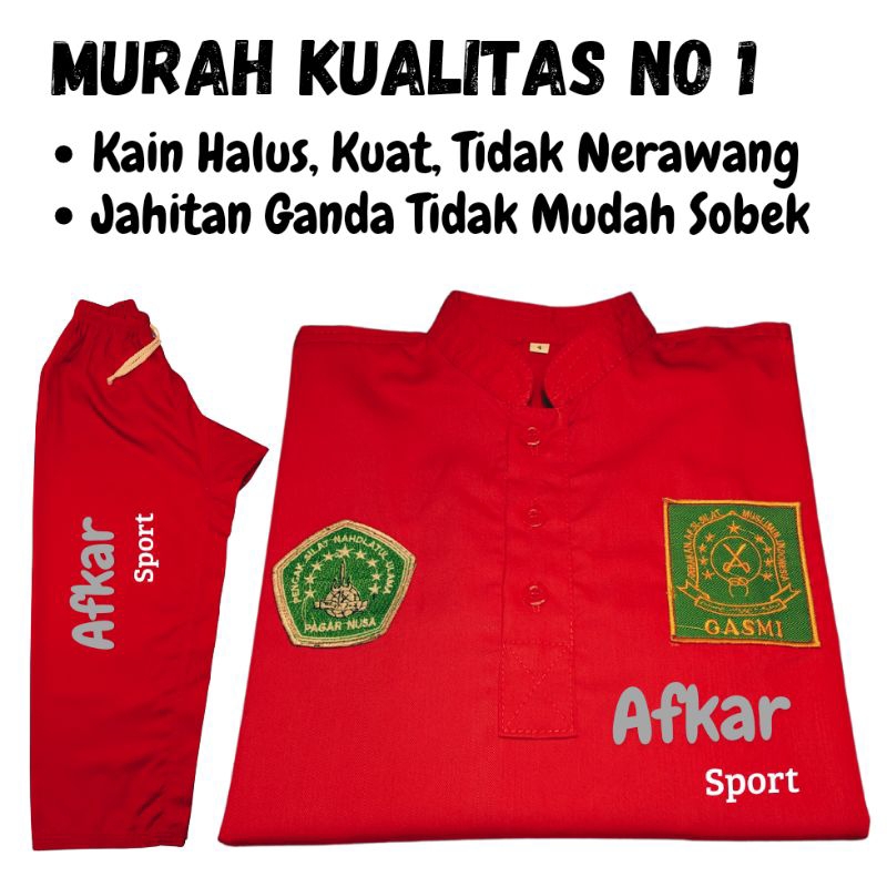 Seragam GASMI - Baju Celana Pencak Silat GASMI American Drill