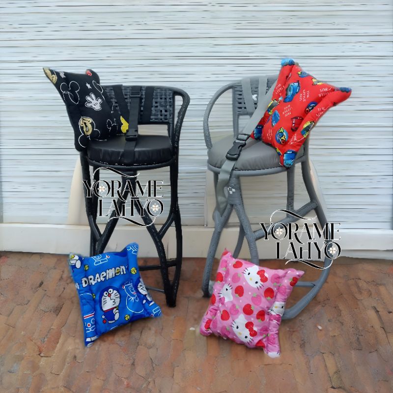 Boncengan Anak Gratis Bantal Stand Dilengkapi Sabuk Pengaman Untuk Motor Matic / Tempat Duduk Bayi