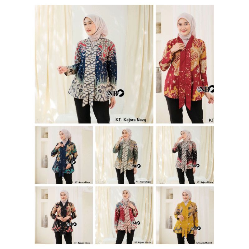 Blouse Batik Wanita Terbaru Baju Batik Wanita Modern M.L.XL.XXL.XXXL
