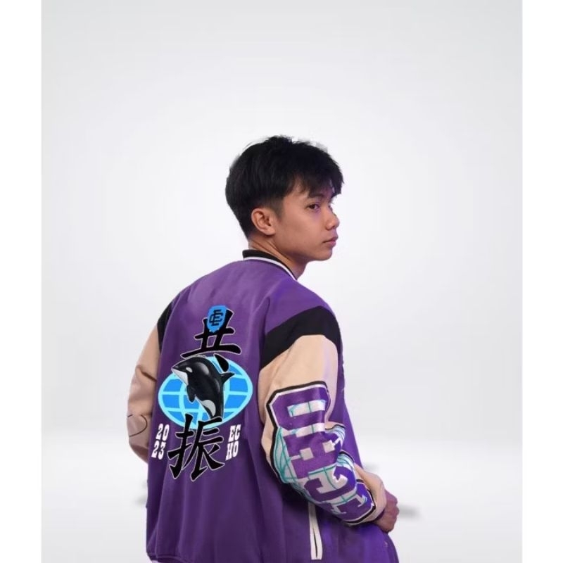 Jaket Varsity Echo Esport MLBB M4 Champion
