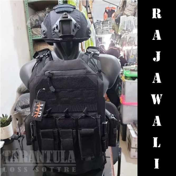 Bodyvest Rompi Rajawali Tactical Quick Release Merk WR / Body Vest TNI Polri Satgas / Rompi Anti Pel