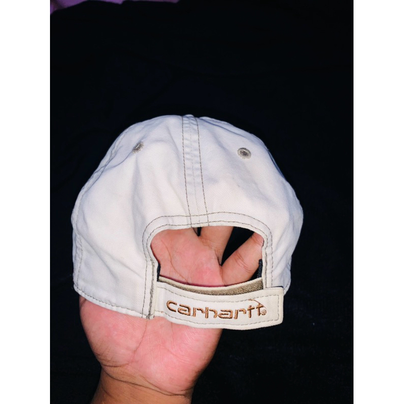 carhartt cap six panel second preloved original