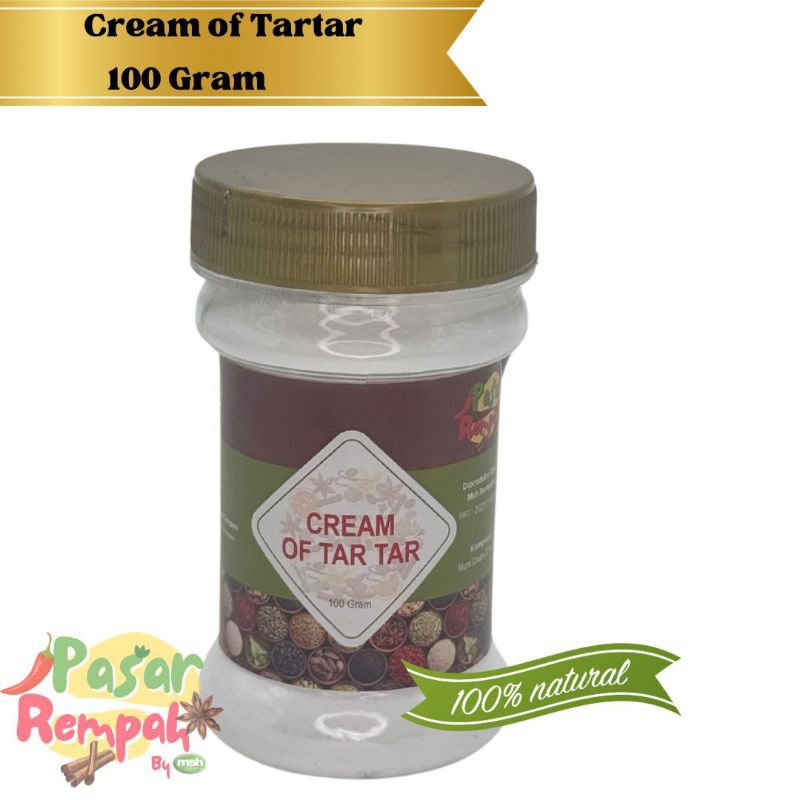 

Cream Of Tar Tar Premium 100gr