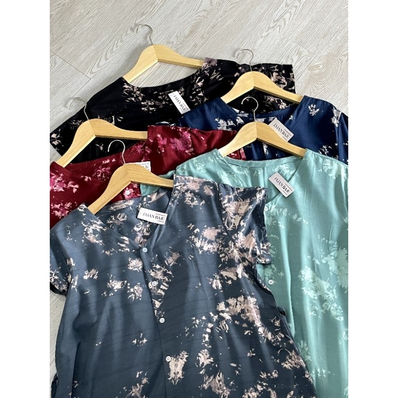 DASTER KANCING TIE DYE BUSUI | DASTER BUSUI | DASTER RAYON BUSUI JUMBO
