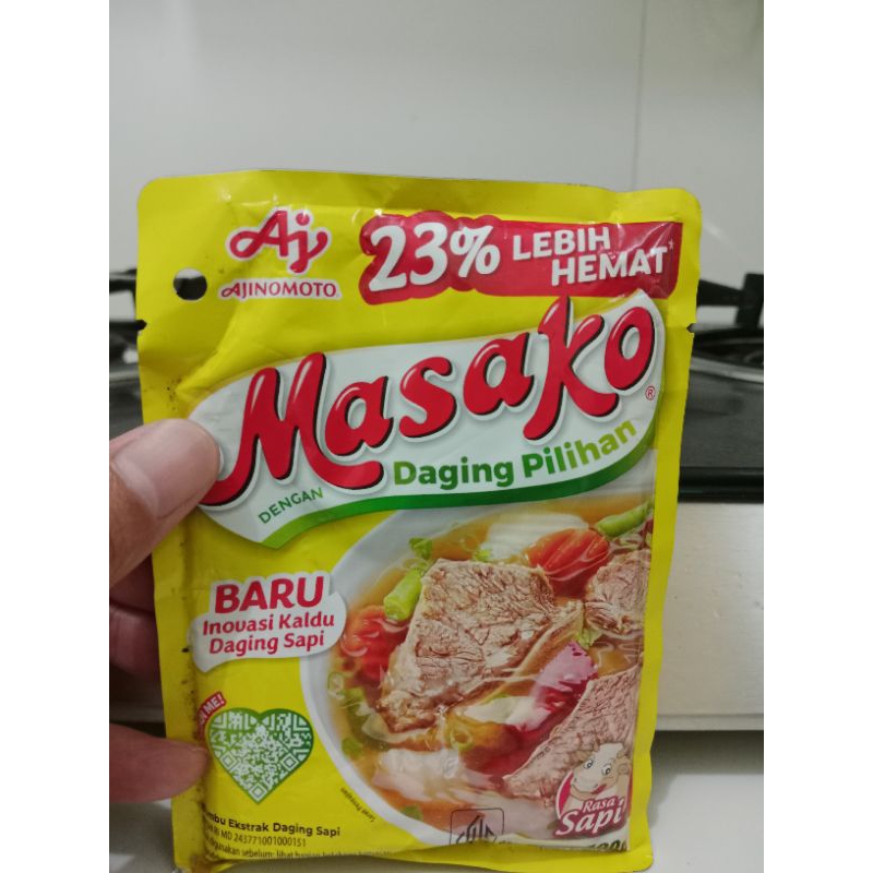 

Masako Penyedap Rasa Kaldu Sapi Kemasan 100 Gram