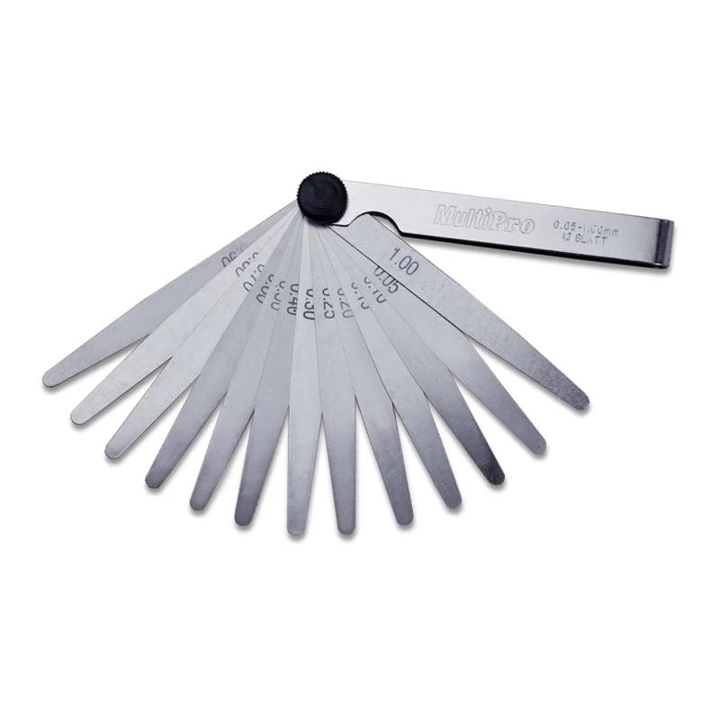 MULTIPRO Feeler Gauge 13 Blades / Feeler Gauge / Alat Ukur Celah Klep Speda Motor