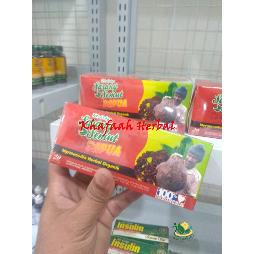 

Teh Celup Sarang Semut Papua Kencono Sari 100% Original