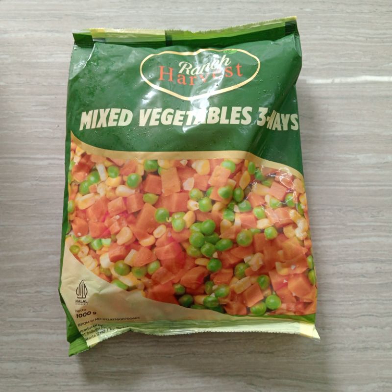 

RANCH Harvest Mix Vegetable/Sayuran Mix 3 ways 1kg