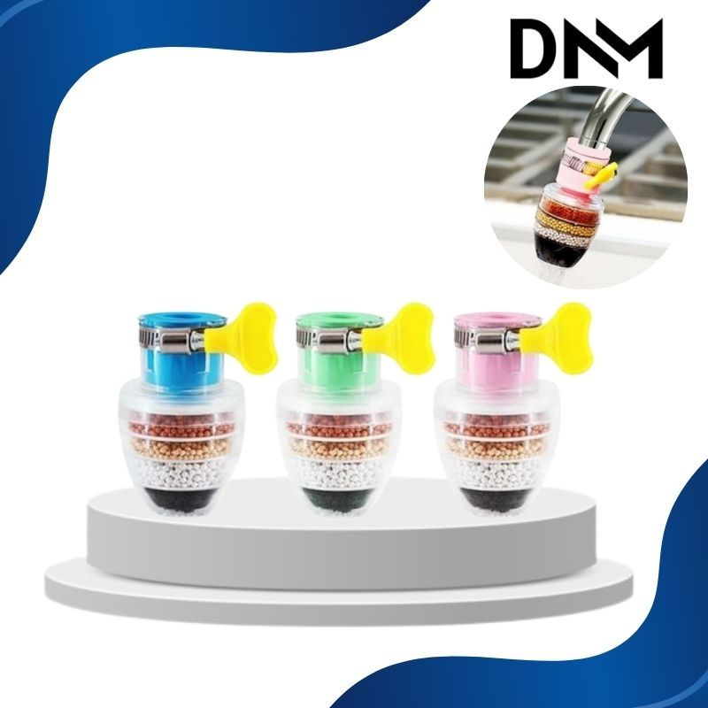 Saringan Air Kran 4 Lapis Batu Penyaring Filter Berkualitas 6x Penyaringan Air