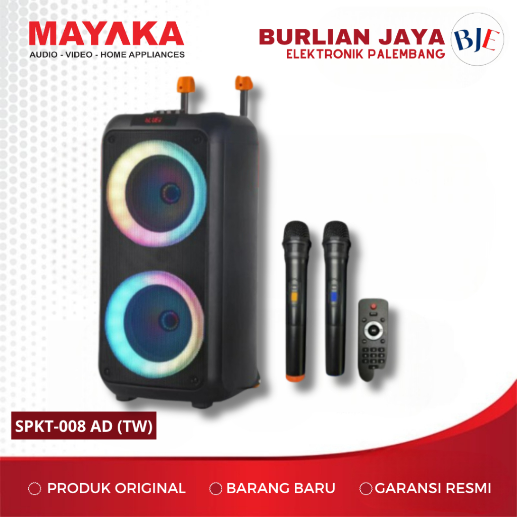 SPEAKER TROLLY MAYAKA SPKT-008 AD (TW) SPEAKER / PENGERAS SUARA PALEMBANG