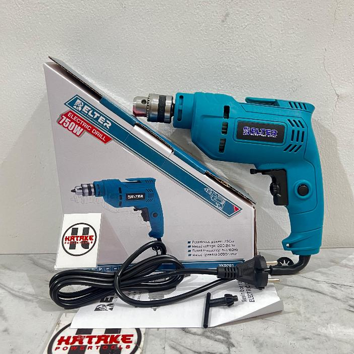 Mesin Bor 10MM Belter Drill Electric 10MM YK5081 Bor 10MM 500watt YK5081