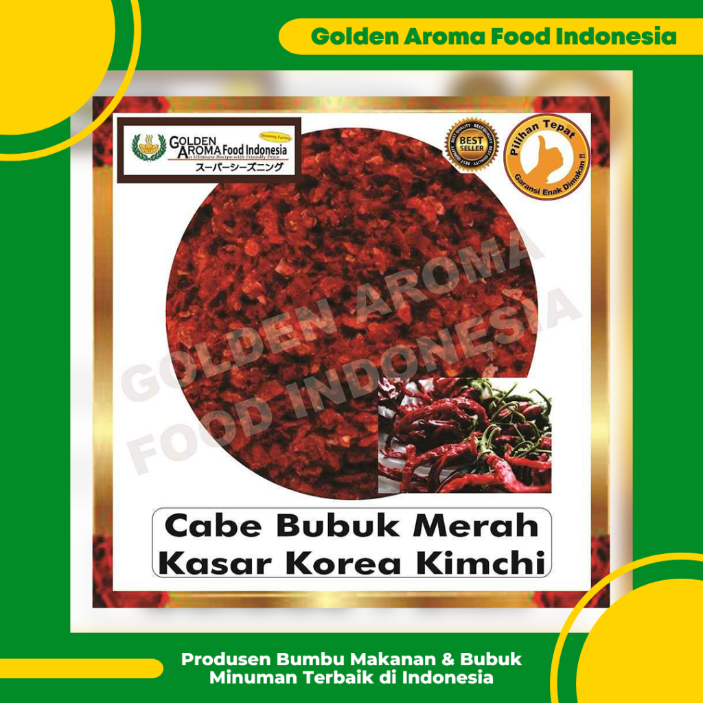 

Cabe Bubuk Kasar Korea Kimchi, Jual Bubuk Cabe Merah Kasar Korea Murah Enak Terbaik, Chilli Powder