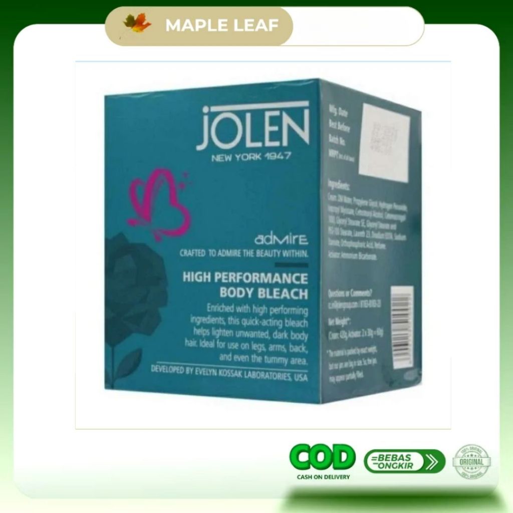 Jolen Bleaching Creme Badan