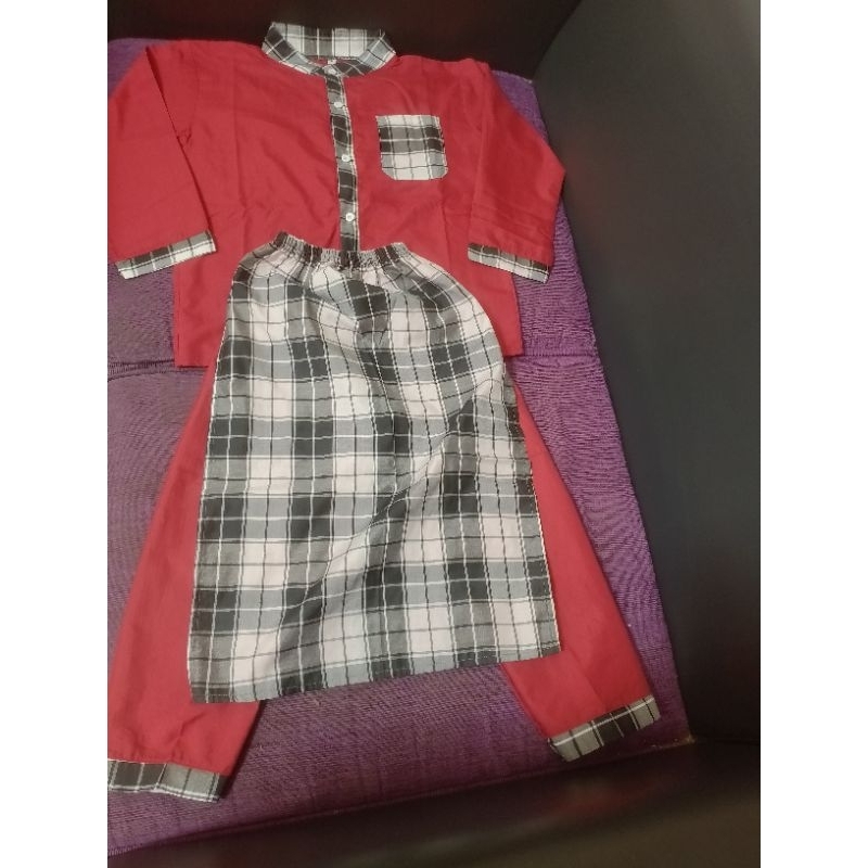 Set Baju Koko dan Celana Sarung