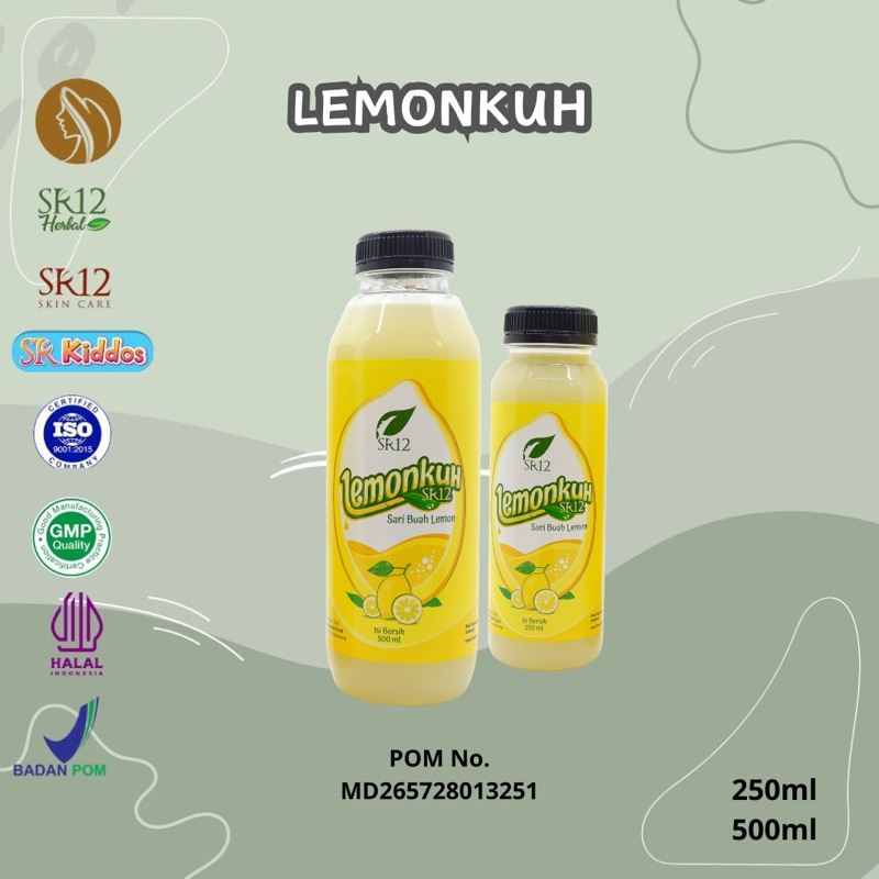 

LEMONKUH BPOM SARI BUAH LEMON SR12