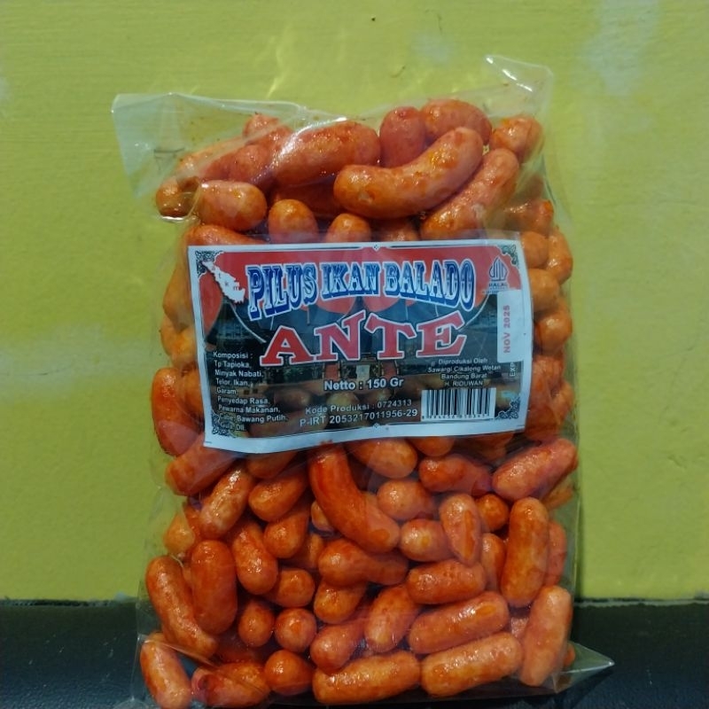 

Pilus Ikan Balado ANTE 150 Gram