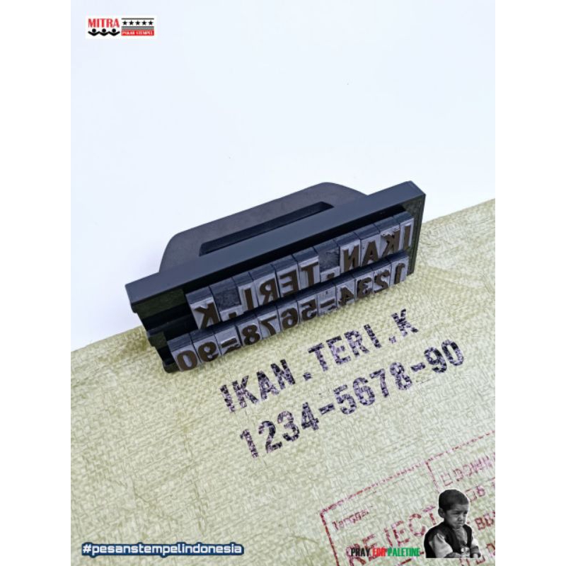 

STEMPEL KODE PRODUKSI MEDIA KARUNG