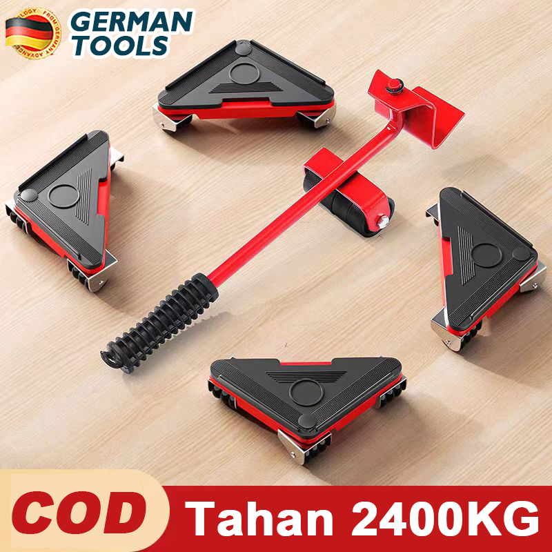 German tools Troli Roda Dongkrak Alat Bantu Pindah (COD) Barang Furniture Sofa Mesin Cuci Kulkas Mov