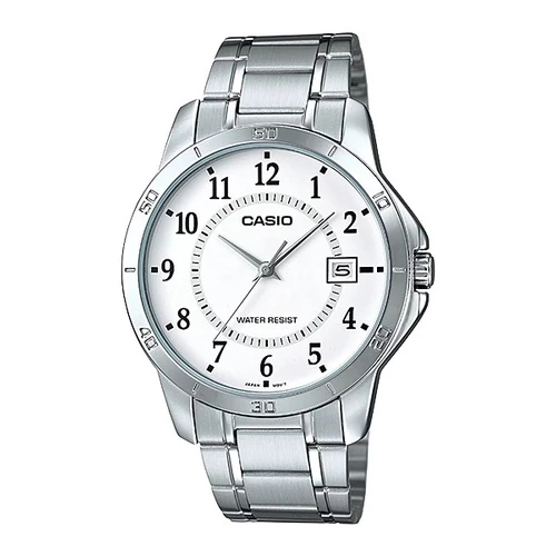 Jam Tangan Pria Tali Rantai Casio CS MTP-V004D-7BUDF