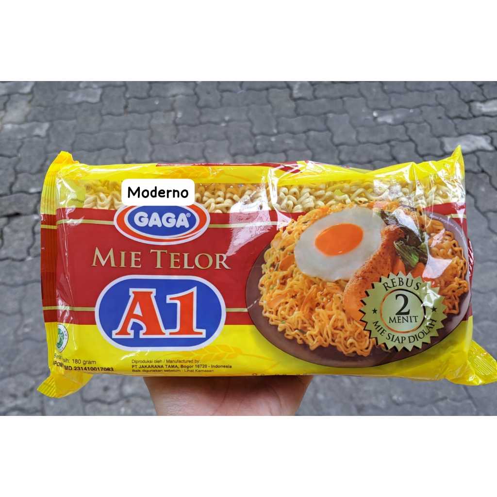 

Gaga Mie Telur A1 180 gr - Gaga Mie Telor 180gr