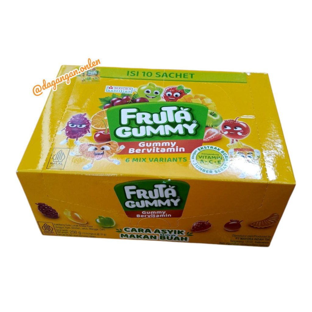 

Fruta Gummy 1 Box isi 10