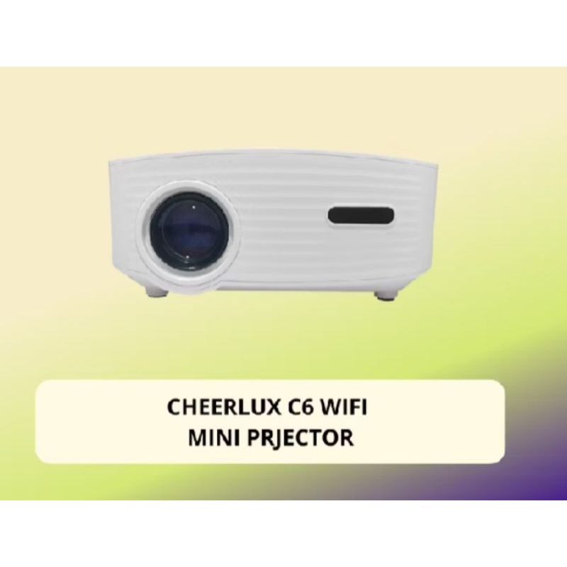 CHEERLUX C6 WIFI PROYEKTOR 1500 LUMENS