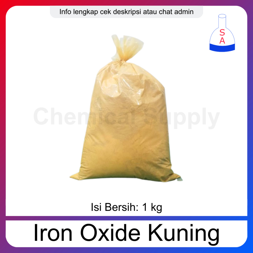 Iron Oxide 1 Kilogram Oker Pewarna Paving Block Semen Cat