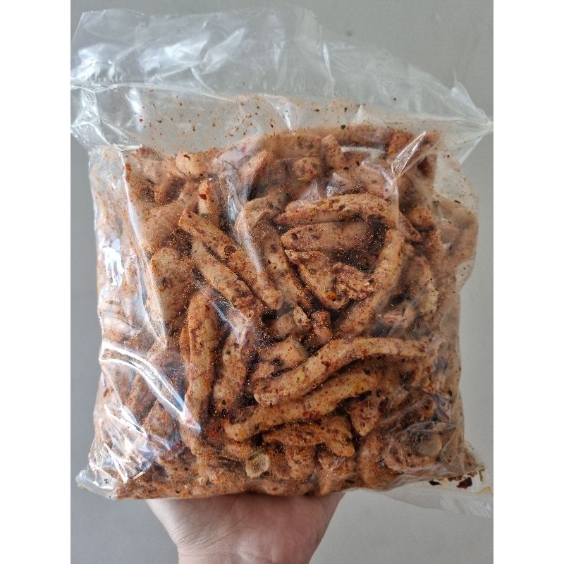 

1 Hari Sampai Basreng pedas daun jeruk / PENGIRIMAN CEPAT - Basreng Viral / Jajanan Basreng daun jeruk