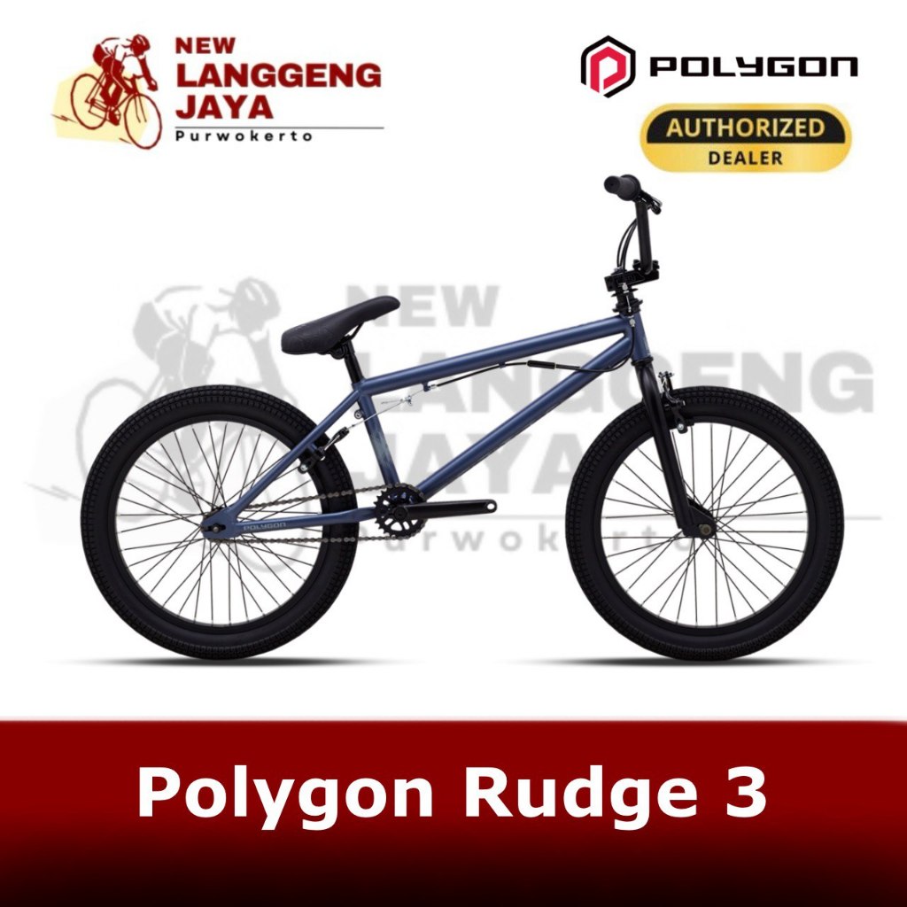 Polygon Sepeda BMX Freestyle Rudge 3 Rotor