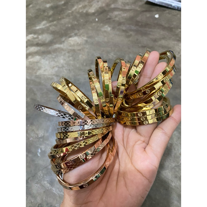 GELANG CARTIER TITANIUM