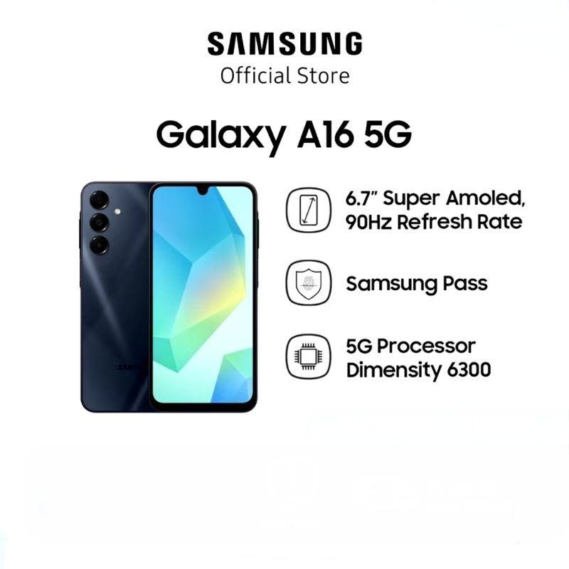 HP SAMSUNG A16 5G RAM 8/256GB GARANSI RESMI