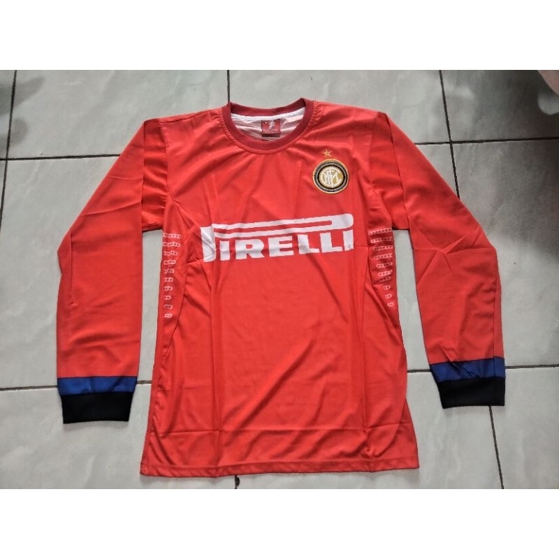Jersey Printing Lengan panjang Inter Milan lawas tahun 2012/2013