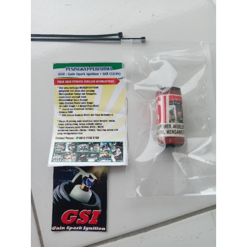 Penghemat bbm mobil dan motor NANO ION EXCELERATOR NANO TECHNOLOGY peningkat kinerja motorGSi Kabel 