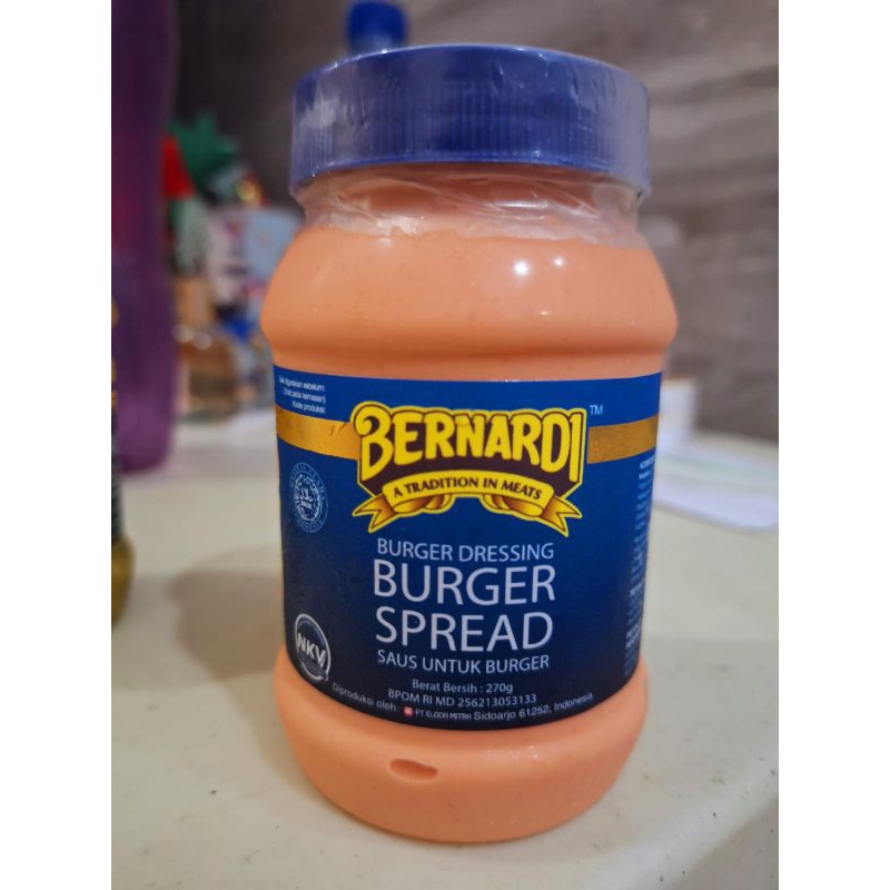 

BERNARDI BURGER SPREAD MAYO 270GR