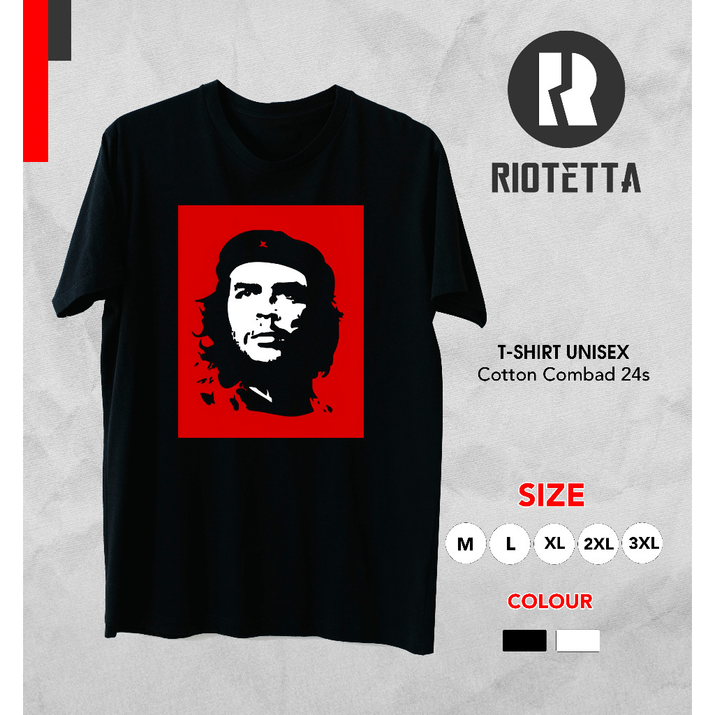 Kaos Che Guevara / Baju Guevara / Kaos Distro Premium / Kaos Cotton combad 24s
